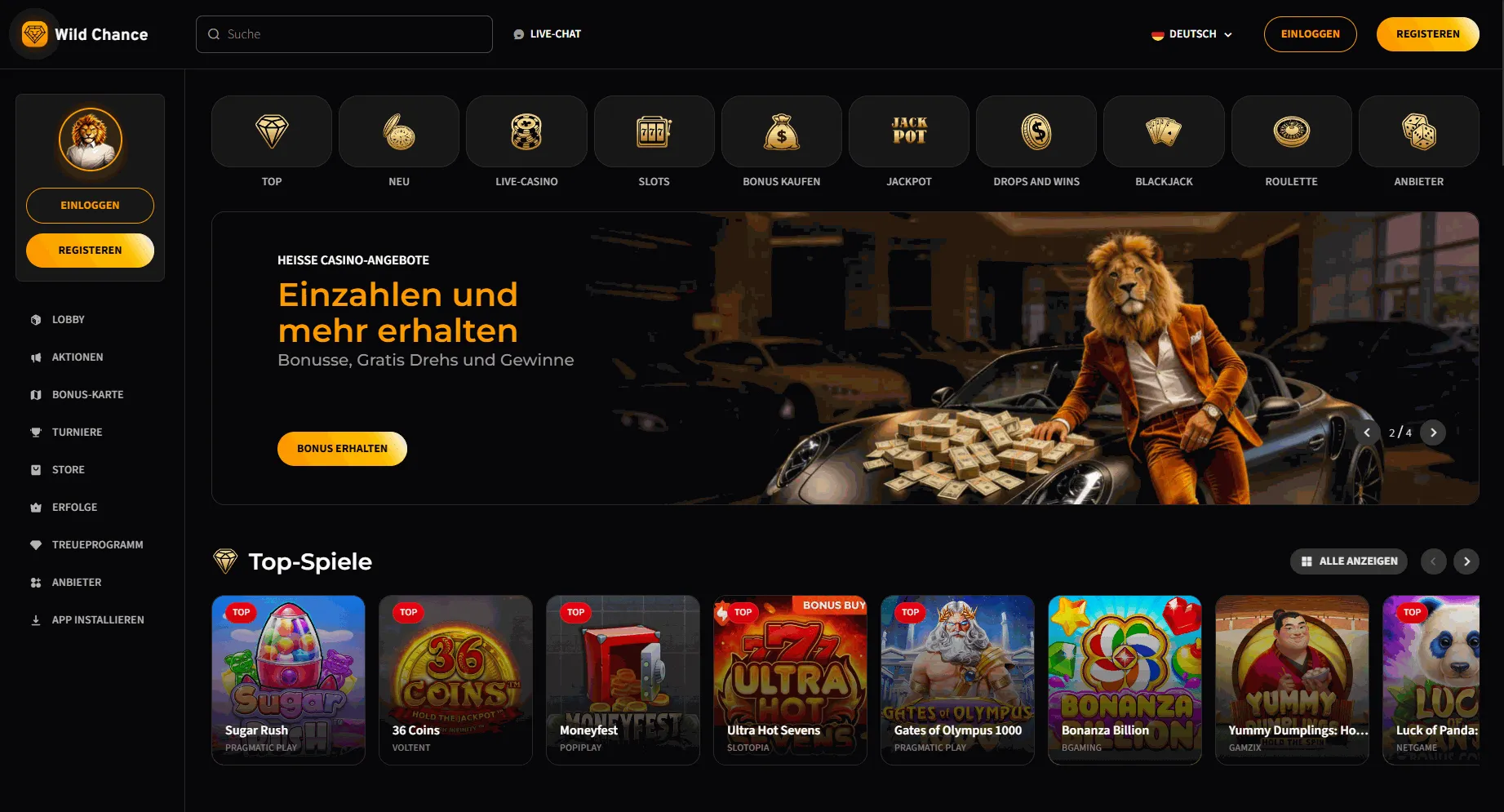 Wild Chance online casino startseite Wild Chance Casino Startseite